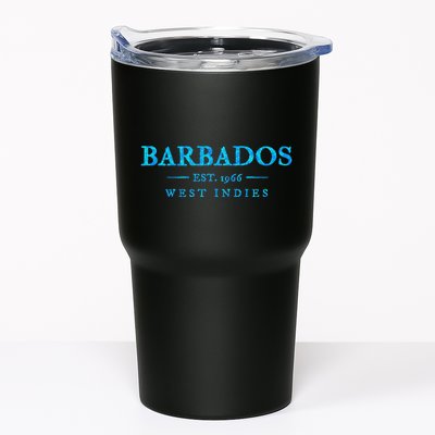 Barbados Retro Colorful Text Cruise Souvenir Tumbler