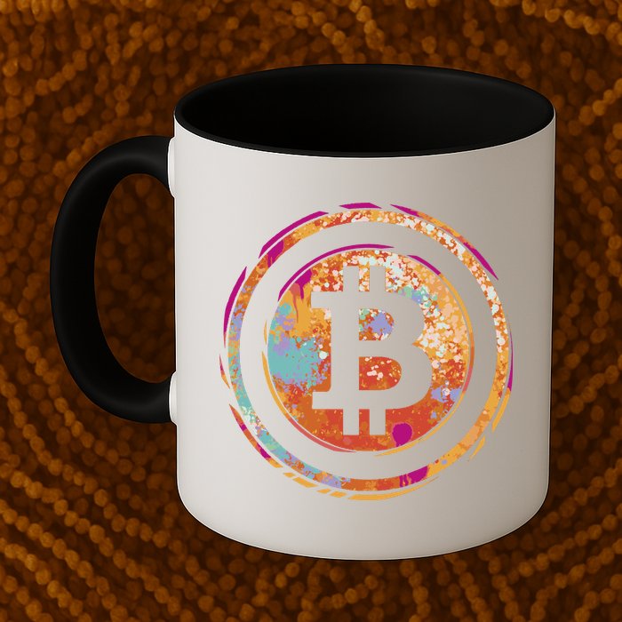 Bitcoin Retro Crypto Mug