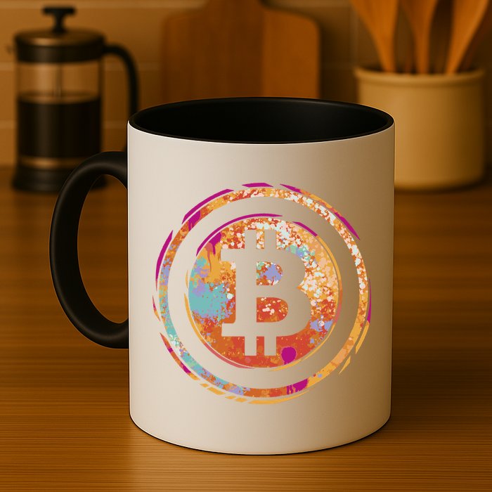 Bitcoin Retro Crypto Mug