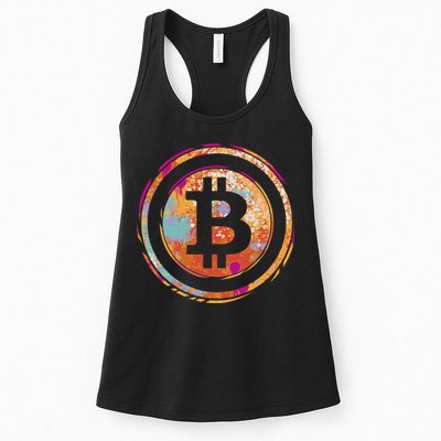 Bitcoin Retro Crypto Womens Tank Top