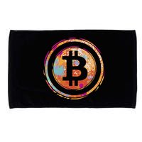 Bitcoin Retro Crypto Microfiber Hand Towel