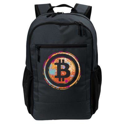 Bitcoin Retro Crypto Daily Commute Backpack