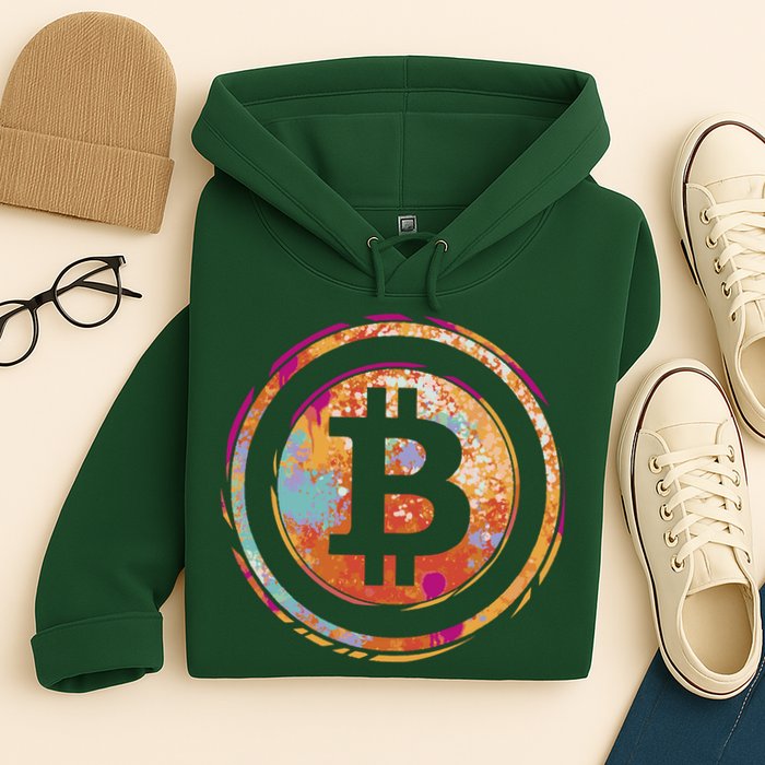 Bitcoin Retro Crypto Hoodie