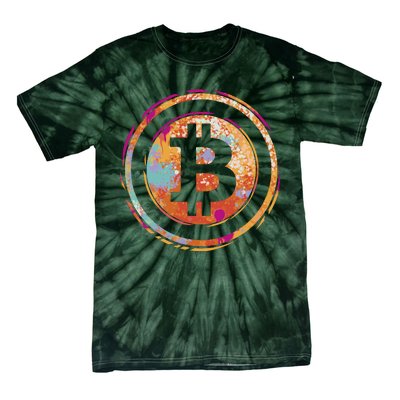 Bitcoin Retro Crypto Tie-Dye T-Shirt