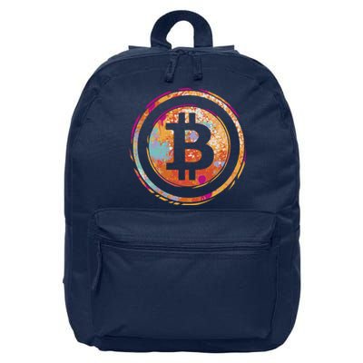 Bitcoin Retro Crypto 16 in Basic Backpack