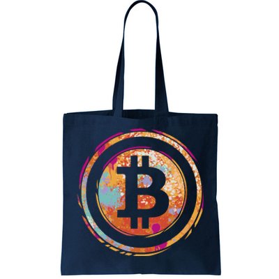 Bitcoin Retro Crypto Tote Bag