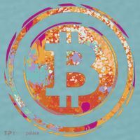 Bitcoin Retro Crypto Sueded Cloud Jersey T-Shirt