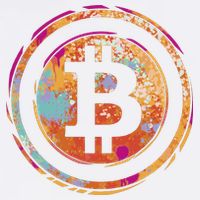 Bitcoin Retro Crypto Garment-Dyed Sweatshirt