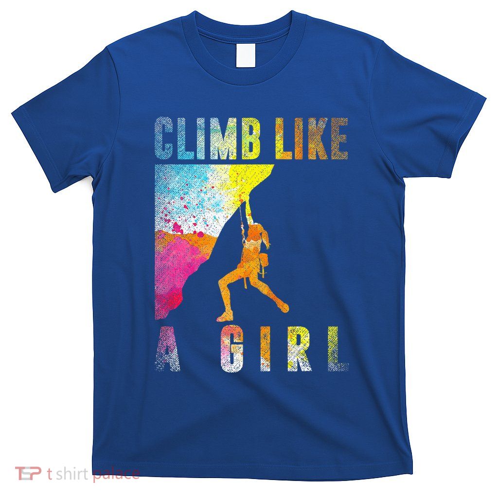 Bouldering Rock Climber Rock Climbing T-Shirt