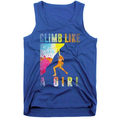 Bouldering Rock Climber Rock Climbing Tank Top