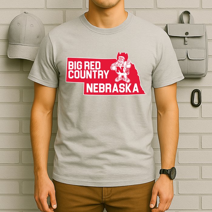 Big Red Country Nebraska T-Shirt