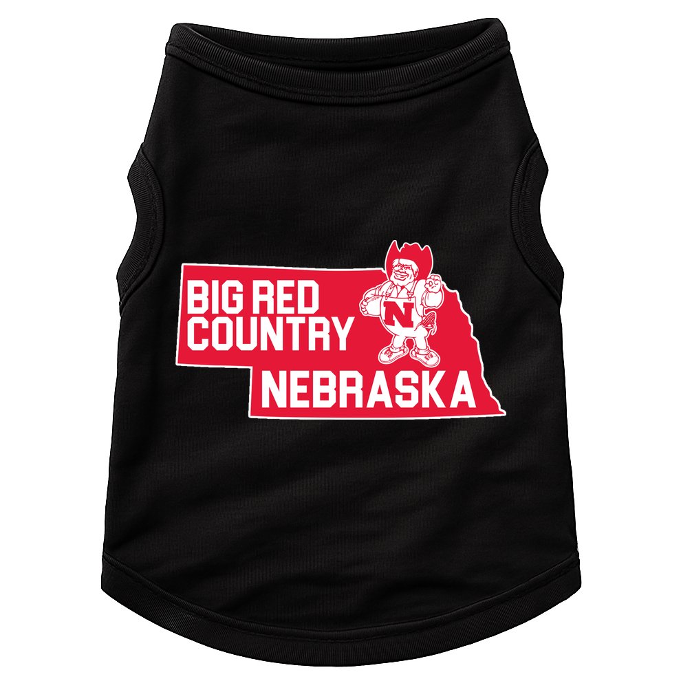 Big Red Country Nebraska Doggie Tank