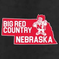 Big Red Country Nebraska Adult Drive Performance Visor