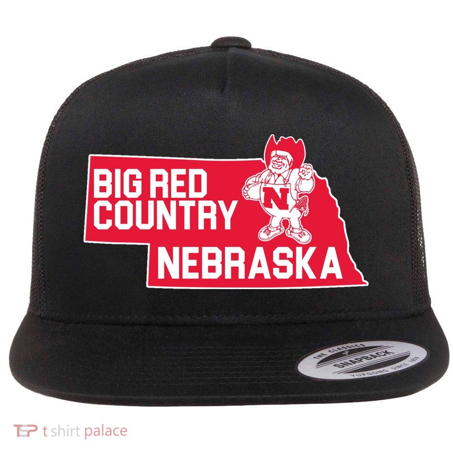 Big Red Country Nebraska Flatbill Hat
