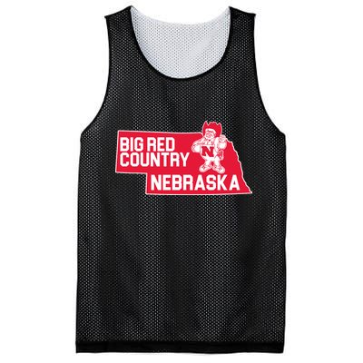 Big Red Country Nebraska Mesh Reversible Basketball Jersey Tank