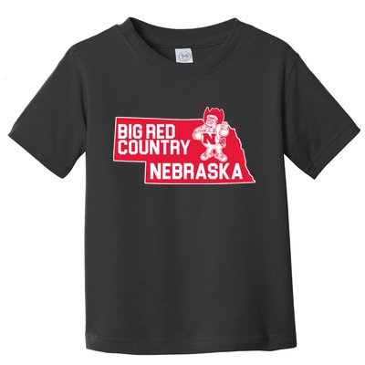 Big Red Country Nebraska Toddler T-Shirt