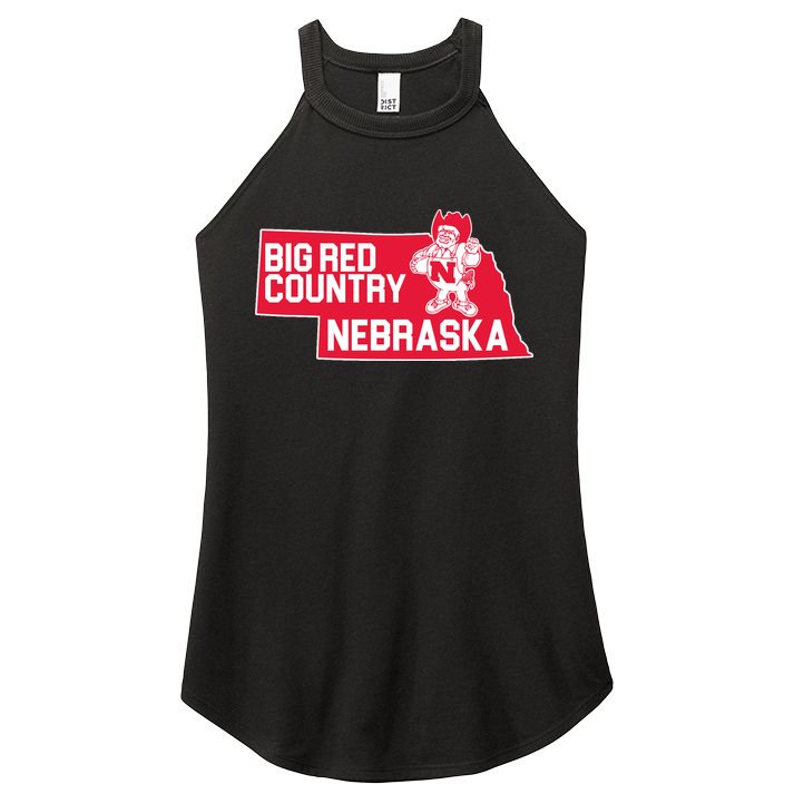 Big Red Country Nebraska Women's Perfect Tri Rocker Tank