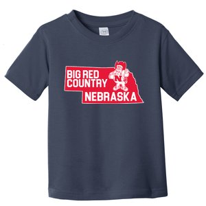 Big Red Country Nebraska Toddler T-Shirt