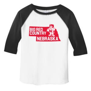 Big Red Country Nebraska Toddler Fine Jersey T-Shirt