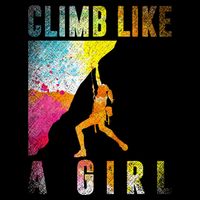 Bouldering Rock Climber Women Kids Rock Climbing Tall T-Shirt