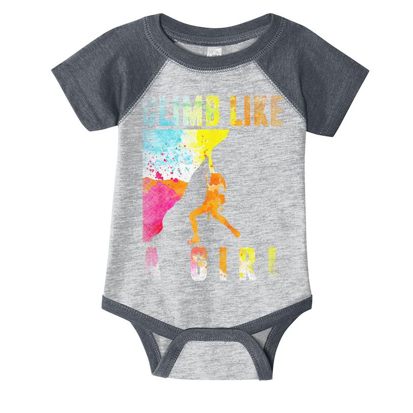Bouldering Rock Climber Women Kids Rock Climbing Infant Baby Jersey Bodysuit