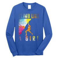 Bouldering Rock Climber Rock Climbing Long Sleeve Shirt