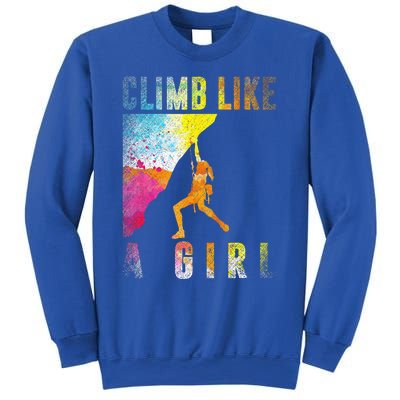 Bouldering Rock Climber Rock Climbing Sweatshirt