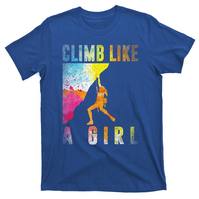 Bouldering Rock Climber Rock Climbing T-Shirt