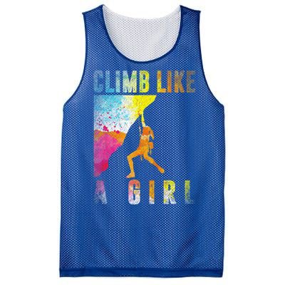 Bouldering Rock Climber Rock Climbing Mesh Reversible Basketball Jersey Tank