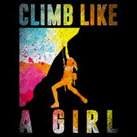 Bouldering Rock Climber   Cooling Performance Crew T-Shirt