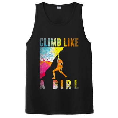 Bouldering Rock Climber   PosiCharge Competitor Tank