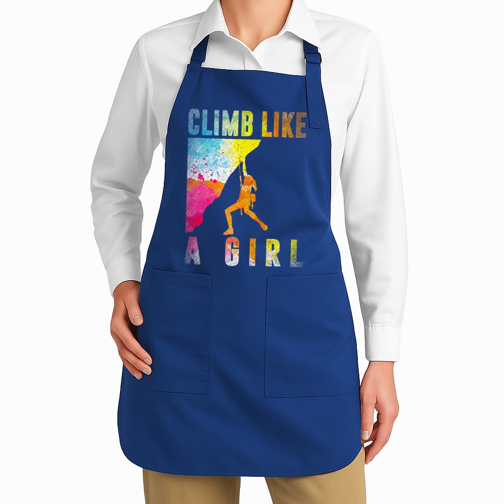 Bouldering Rock Climber   Apron