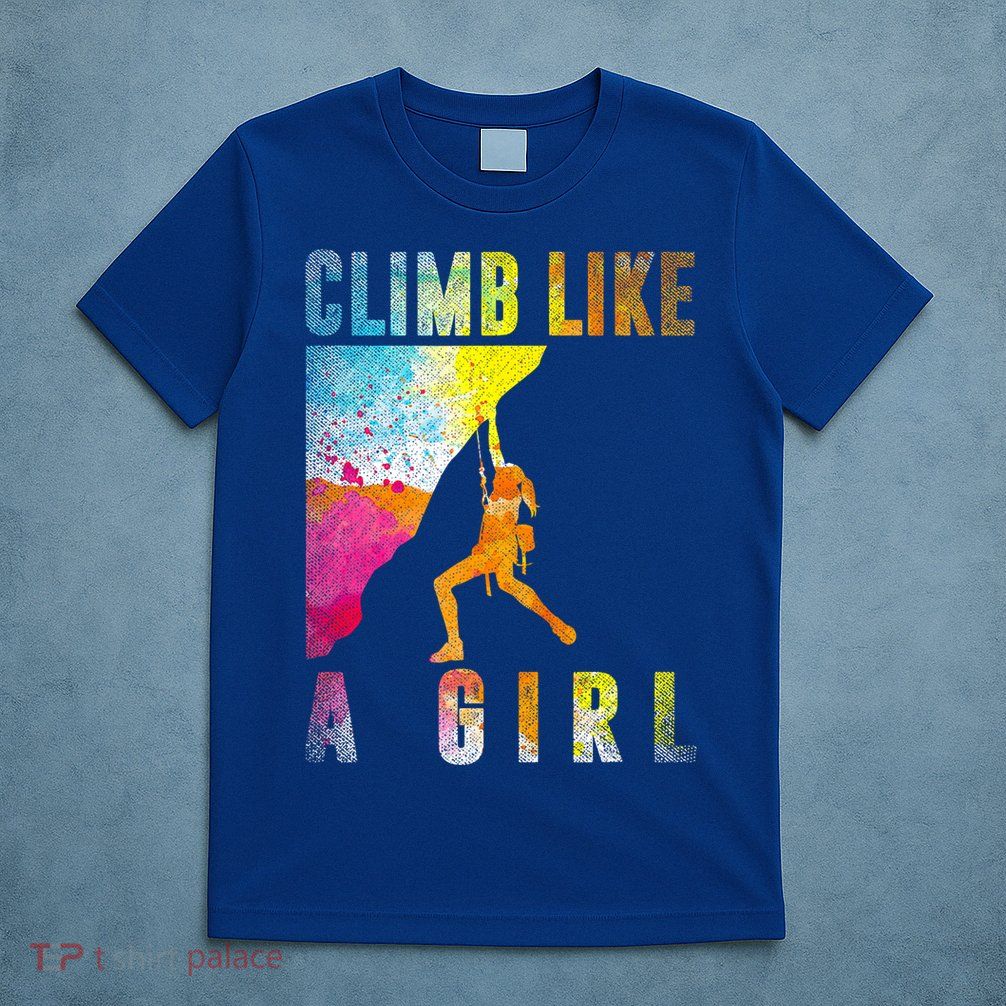 Bouldering Rock Climber   T-Shirt