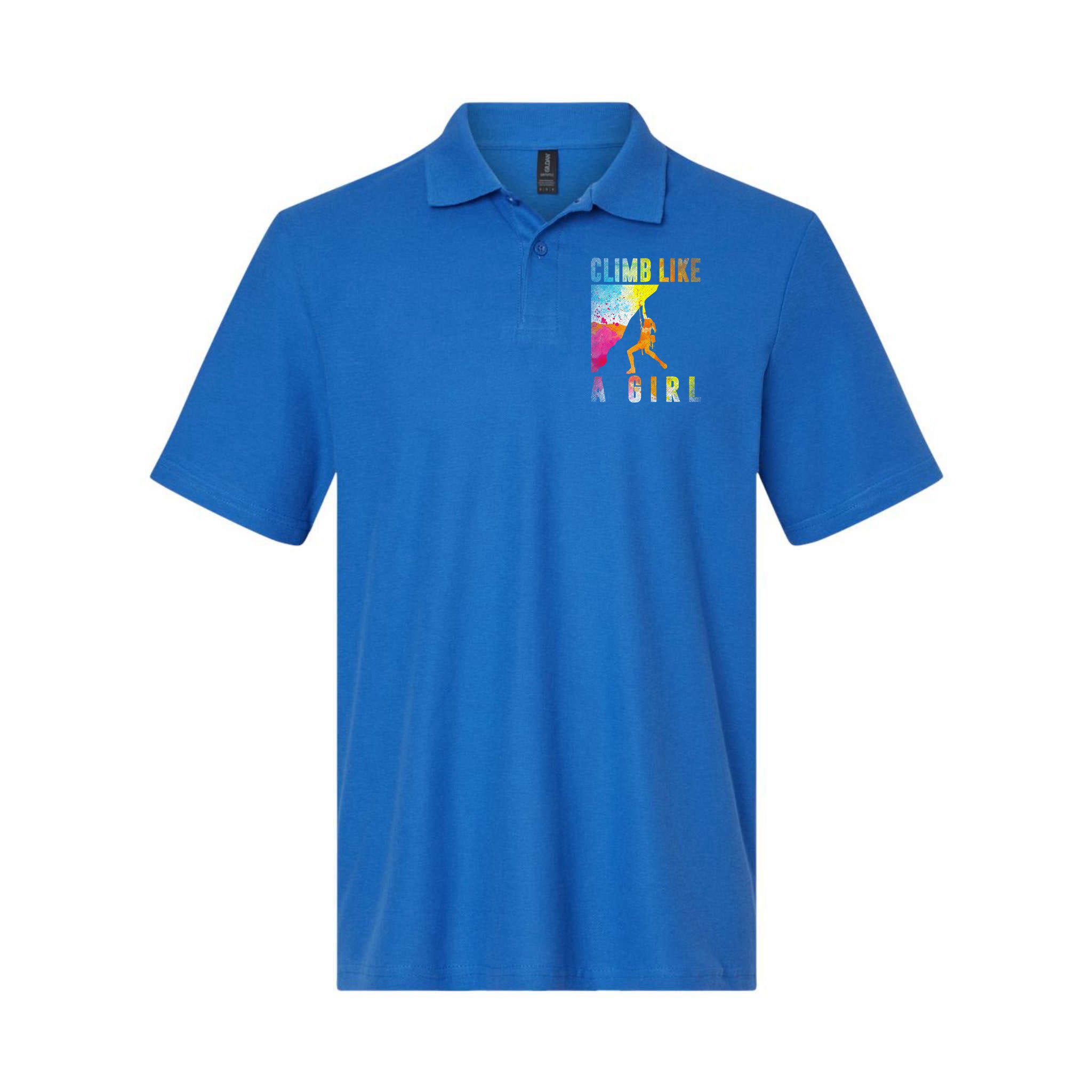 Bouldering Rock Climber   Polo