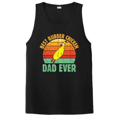 Best Rubber Chicken Dad Ever Rubber Chick Father Love Meaningful Gift PosiCharge Competitor Tank