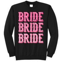 Bride Rodeo Cowgirl Bachelorette Party Wedding Sweatshirt