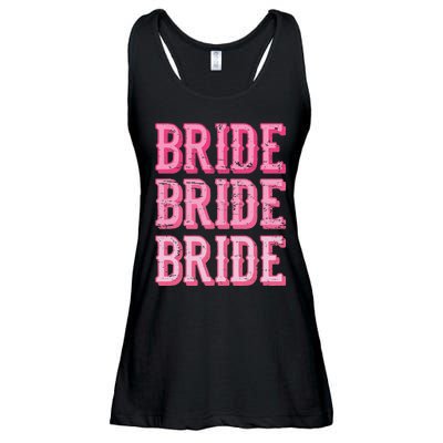 Bride Rodeo Cowgirl Bachelorette Party Wedding Ladies Essential Flowy Tank