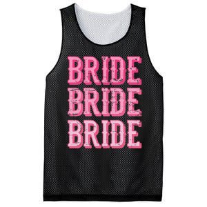 Bride Rodeo Cowgirl Bachelorette Party Wedding Mesh Reversible Basketball Jersey Tank