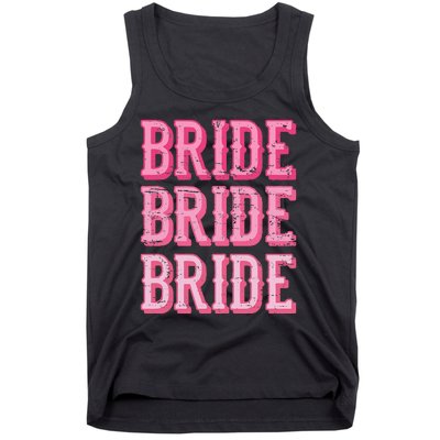 Bride Rodeo Cowgirl Bachelorette Party Wedding Tank Top