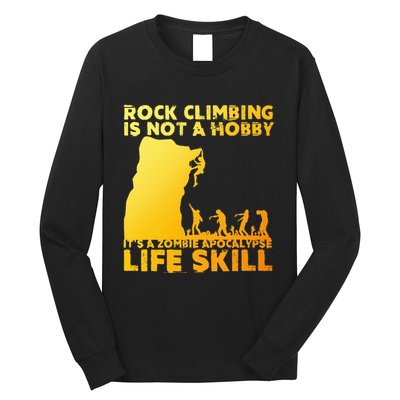 Best Rock Climbing Art For Rock Climber Bouldering Long Sleeve Shirt