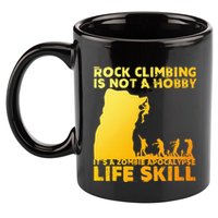 Best Rock Climbing Art For Rock Climber Bouldering 11oz C Handle Ceramic Mug