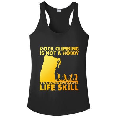 Best Rock Climbing Art For Rock Climber Bouldering Ladies PosiCharge Competitor Racerback Tank
