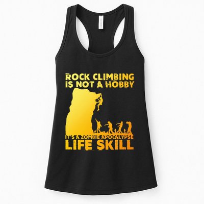 Best Rock Climbing Art For Rock Climber Bouldering Womens Tank Top