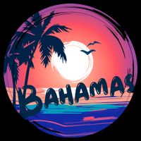Bahamas Retro Circle City Backpack