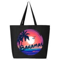 Bahamas Retro Circle 25L Jumbo Tote
