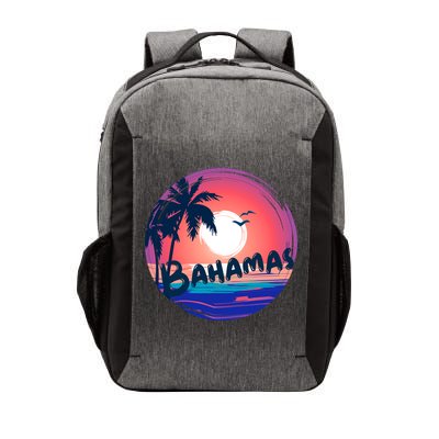 Bahamas Retro Circle Vector Backpack