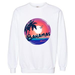 Bahamas Retro Circle Garment-Dyed Sweatshirt