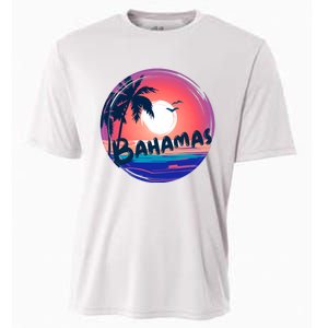 Bahamas Retro Circle Cooling Performance Crew T-Shirt