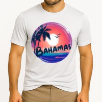 Bahamas Retro Circle Cooling Performance Crew T-Shirt