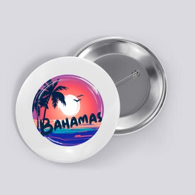 Bahamas Retro Circle Button